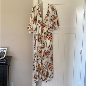 Floral long dress